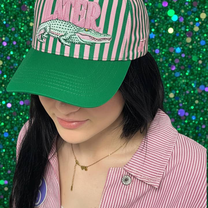 6j Threads LLC - Wholesale Baseball Cap - Women's - Later Gator Cap(Ship Date TBD – Estimated for the Second Week of March)1