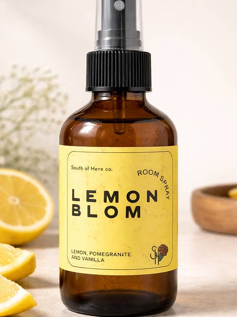 Lemon Blom (Room Spray) for wholesale by South Of Here Co