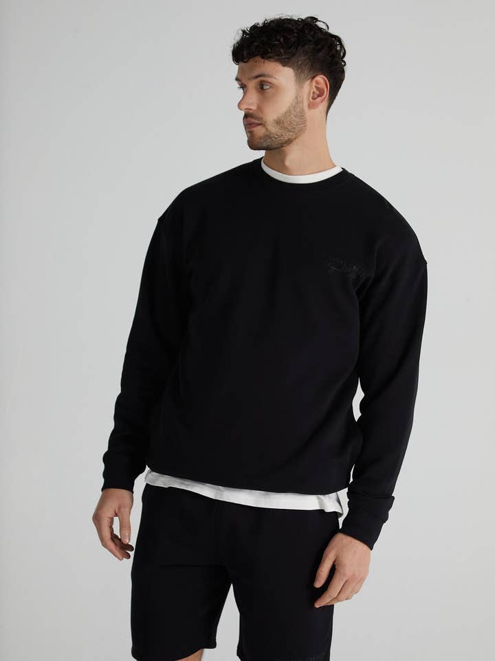 Original Sweatshirt -Jet Black for wholesale by Original Creator