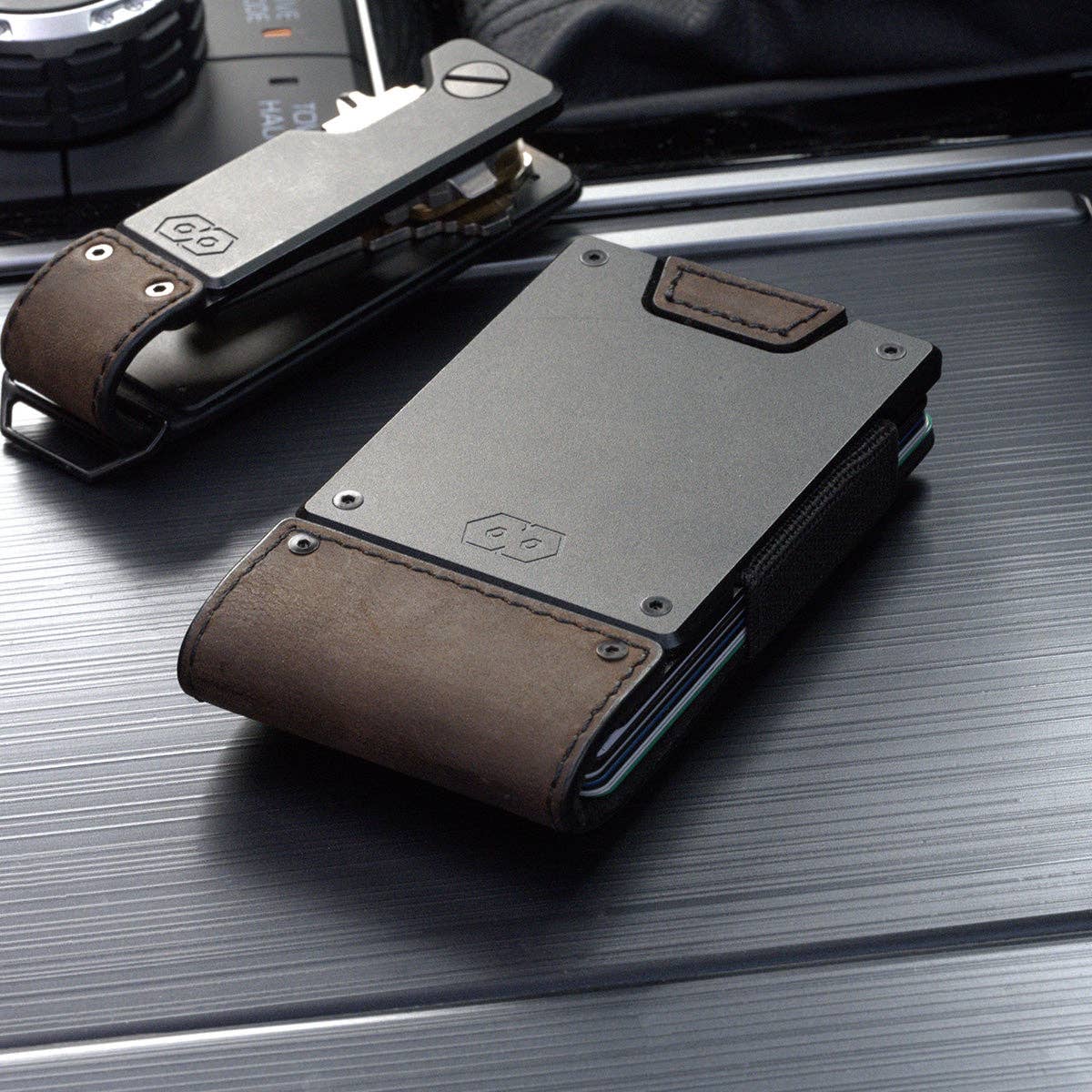 PROOF Wallets - Wholesale Wallet - Men's - PROOF Wallet | The Founder | Top Grain Bomber Leather & Dark Gunmetal7