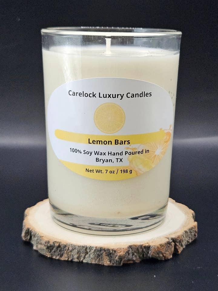 Lemon Bars for wholesale by Carelock Luxury Candles