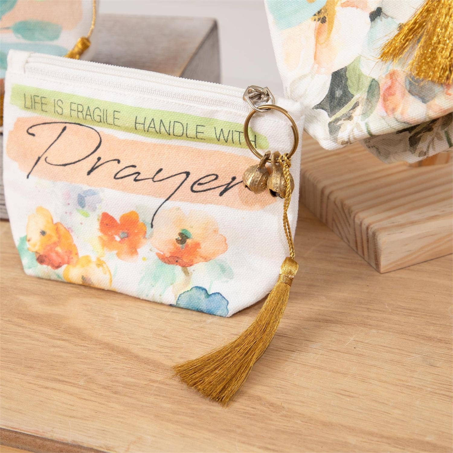 Audrey's Home & Gift - Wholesale Coin Purse - Unisex - Inspirational Coin Purse With Display Stand (Pk/16 Ast)2