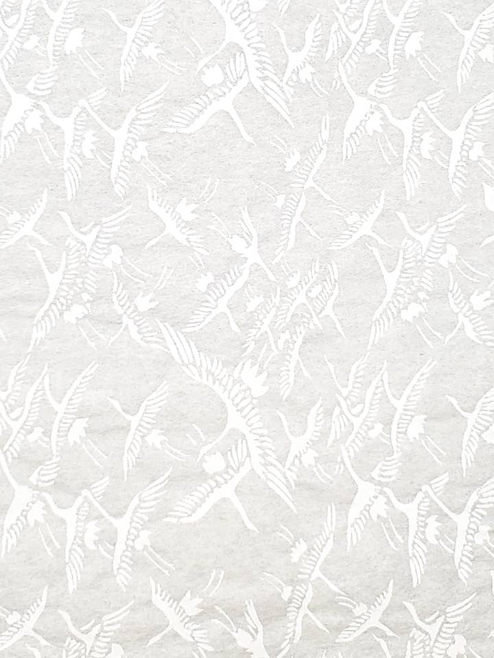 Rayon: Flying Cranes for wholesale by Aitoh Company