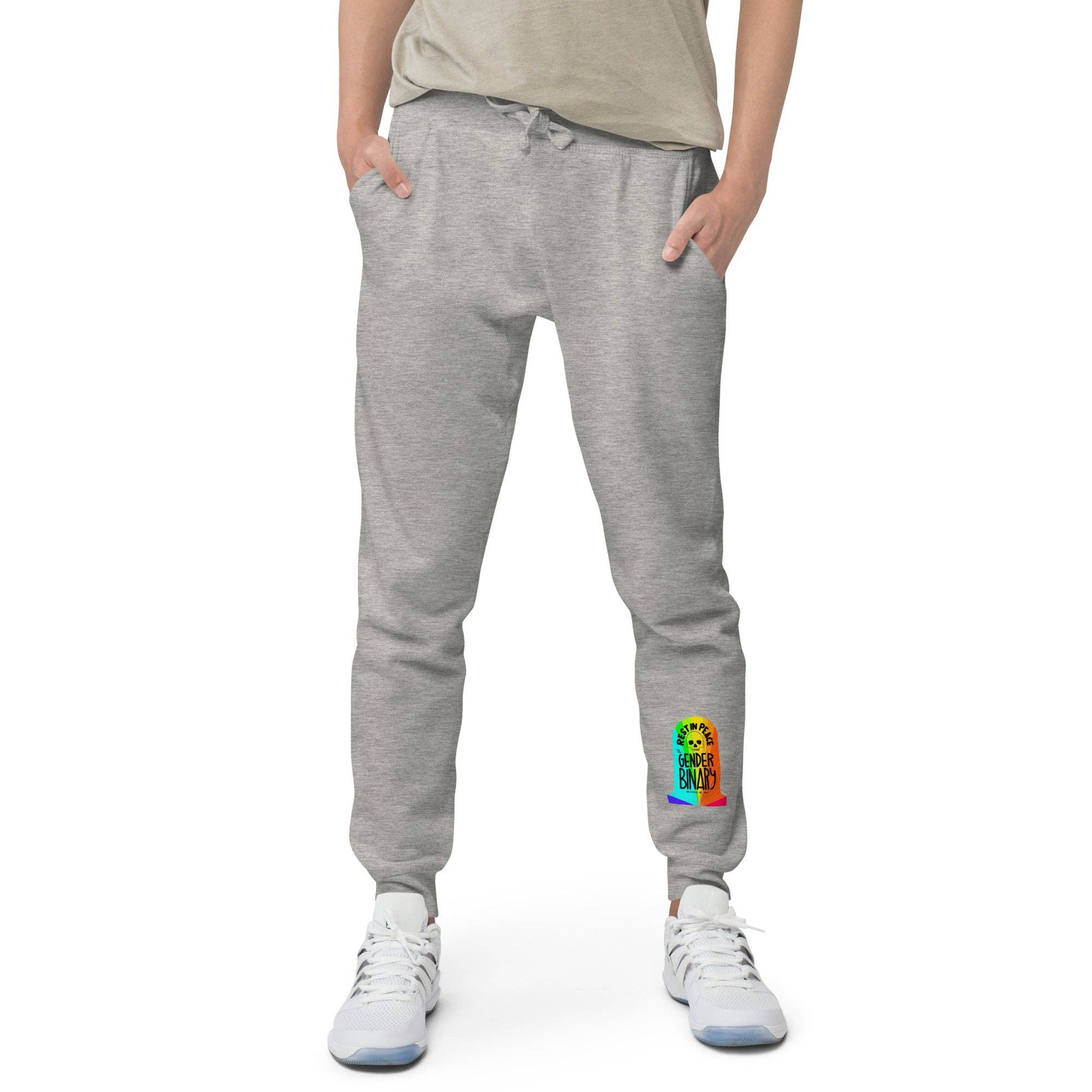 Artifacts of Joy - Wholesale Athletic Sweatpants/Joggers - Women's - Sweatpants Unisex Fleece RIP Gender Binary8