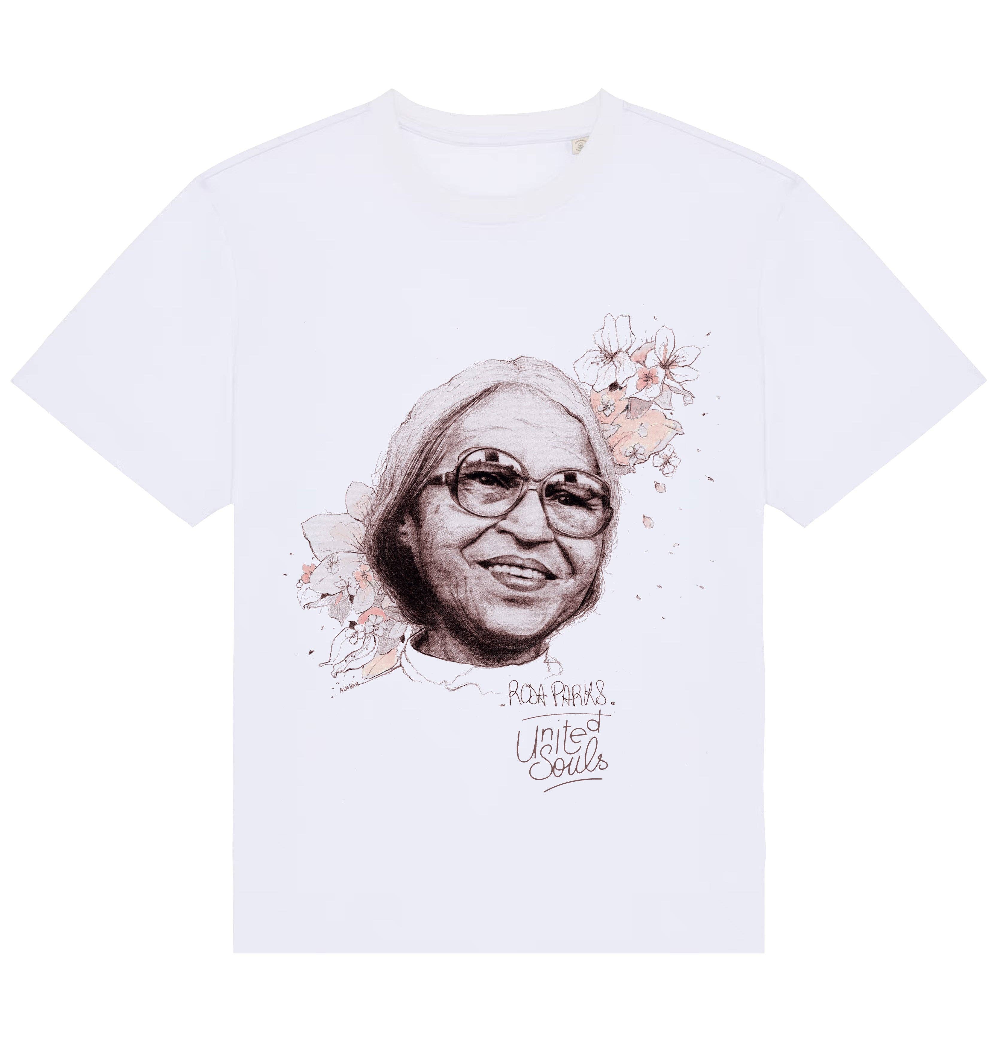 UNITED SOULS – wholesale Screen printed t-shirt – Men′s – Rosa Parks I The Oversized T-shirt Men4