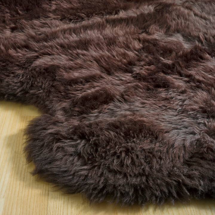 Eastern Counties Leather – wholesale Area rug – Coloured Single Sheepskin Rug3