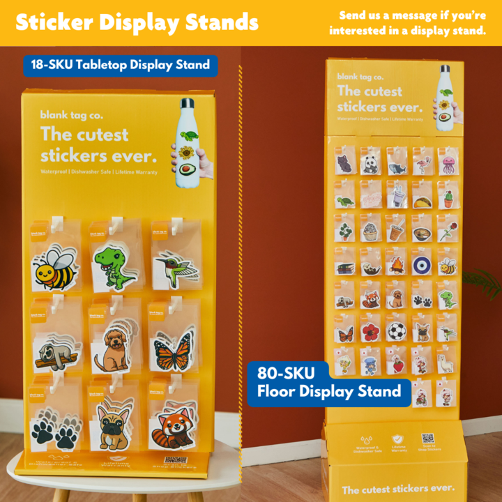 Blank Tag Co. - Waterproof Stickers - Wholesale Sticker - Peanuts® Waterproof Sticker - Charlie and Snoopy Sticker 5