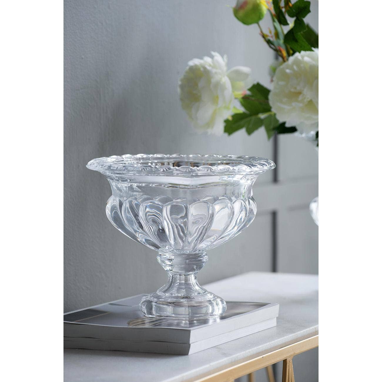 A&B Home Group Inc. - Wholesale Decorative Plate/Dish/Bowl - Omari Crystal Display Bowl,Medium1