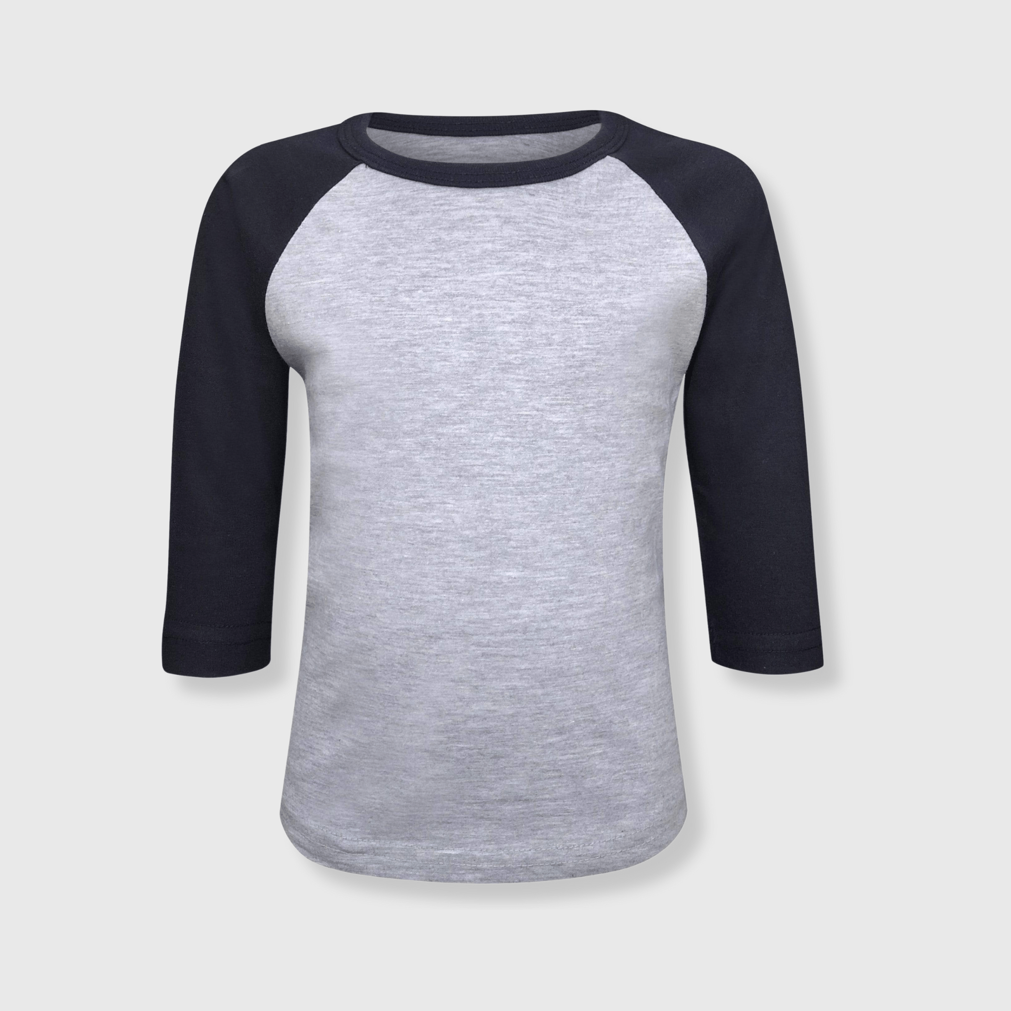 ILTEX Apparel - Wholesale T-Shirt - Kids - Kids 3/4 Sleeve Raglan Baseball T-Shirt – 25+ Colors11