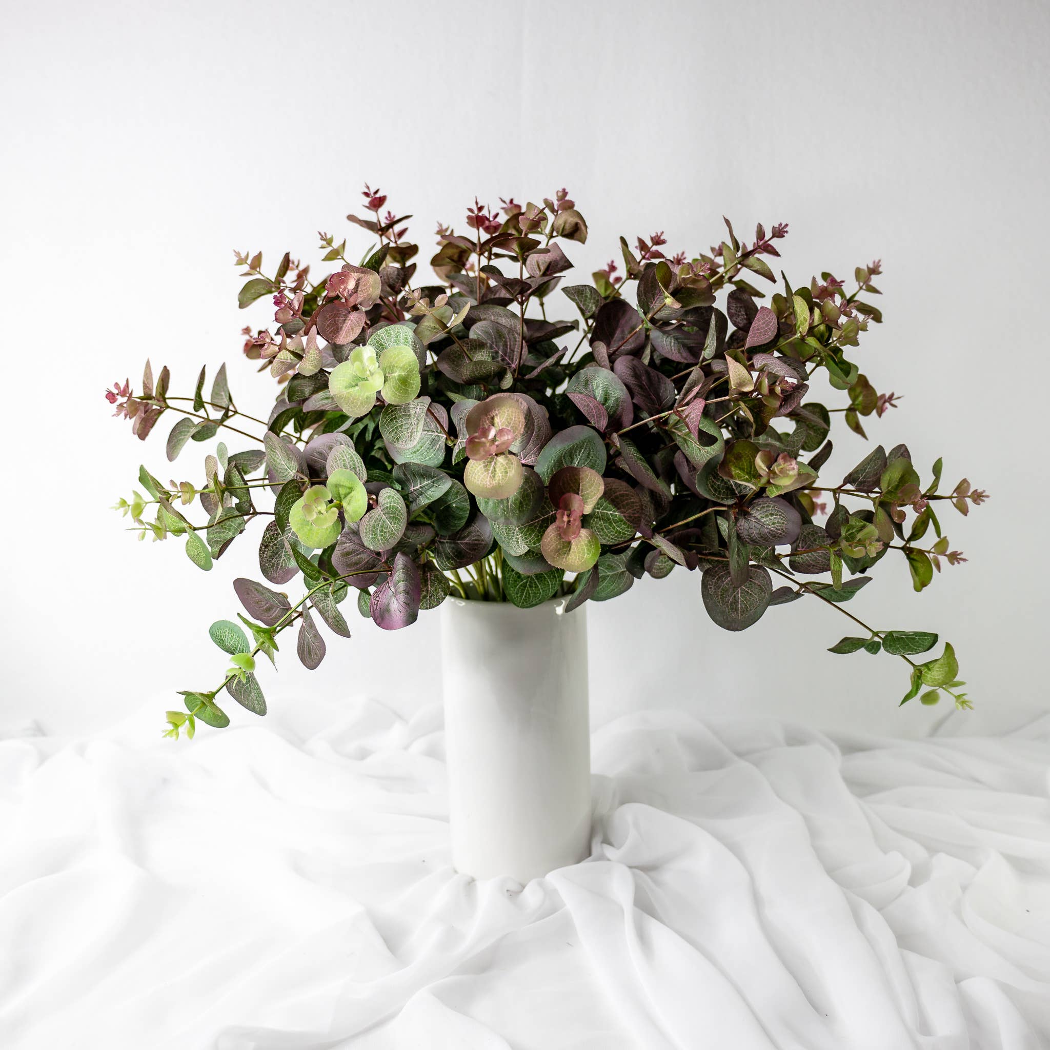 Realistic Artificial Flowers - Wholesale Artificial Flowers - Burgundy Felt Gum -Realistic Artificial Flowers 1