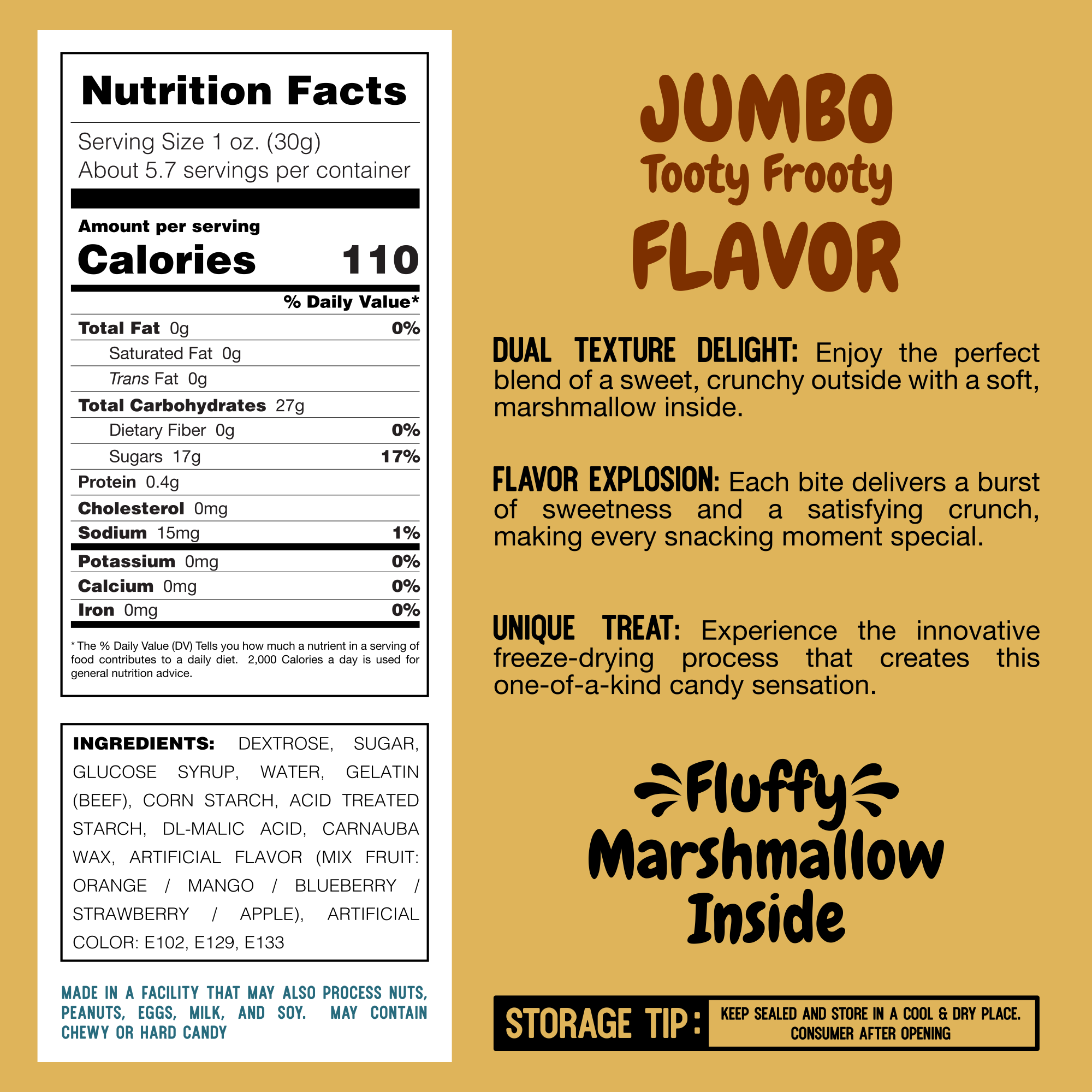 Smithco Distributing – Großhandel Marshmallows – Munch Mallows - Marshmallow-Süßigkeiten - Einzigartige Novelty Candy10