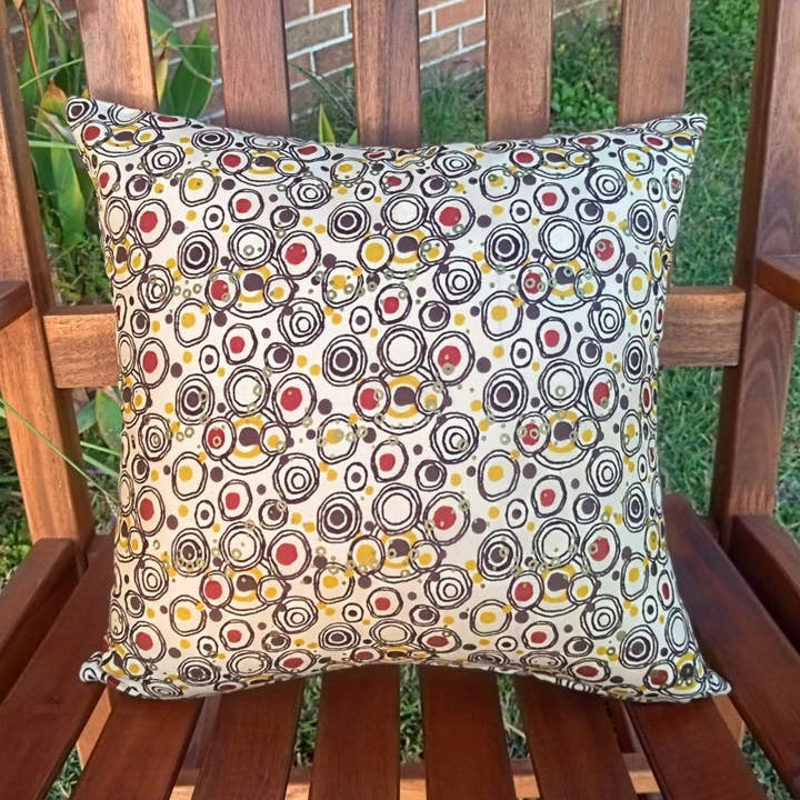 Fodera per cuscino ROUND + ROUND per la vendita all'ingrosso da parte di The Afrophile
