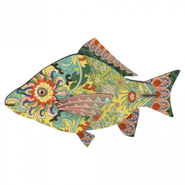Miho Unexpected Things - Wholesale Wall Accent - Miho - Decorative Fish (large) - Dahlia1