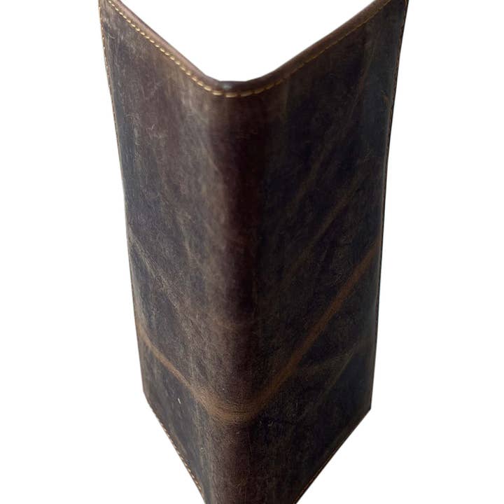 Roma Leathers, Inc. - Wholesale Wallet - Unisex - 3233 RF cowhide leather checkbook wallet4