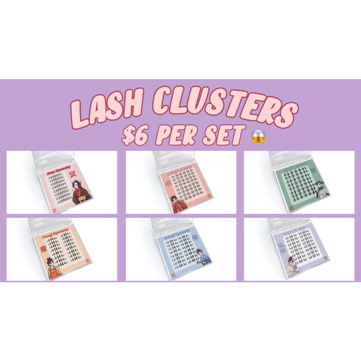 Euphoric Sun Inc - Wholesale False/fake eyelashes - Dynasty Lash Clusters6