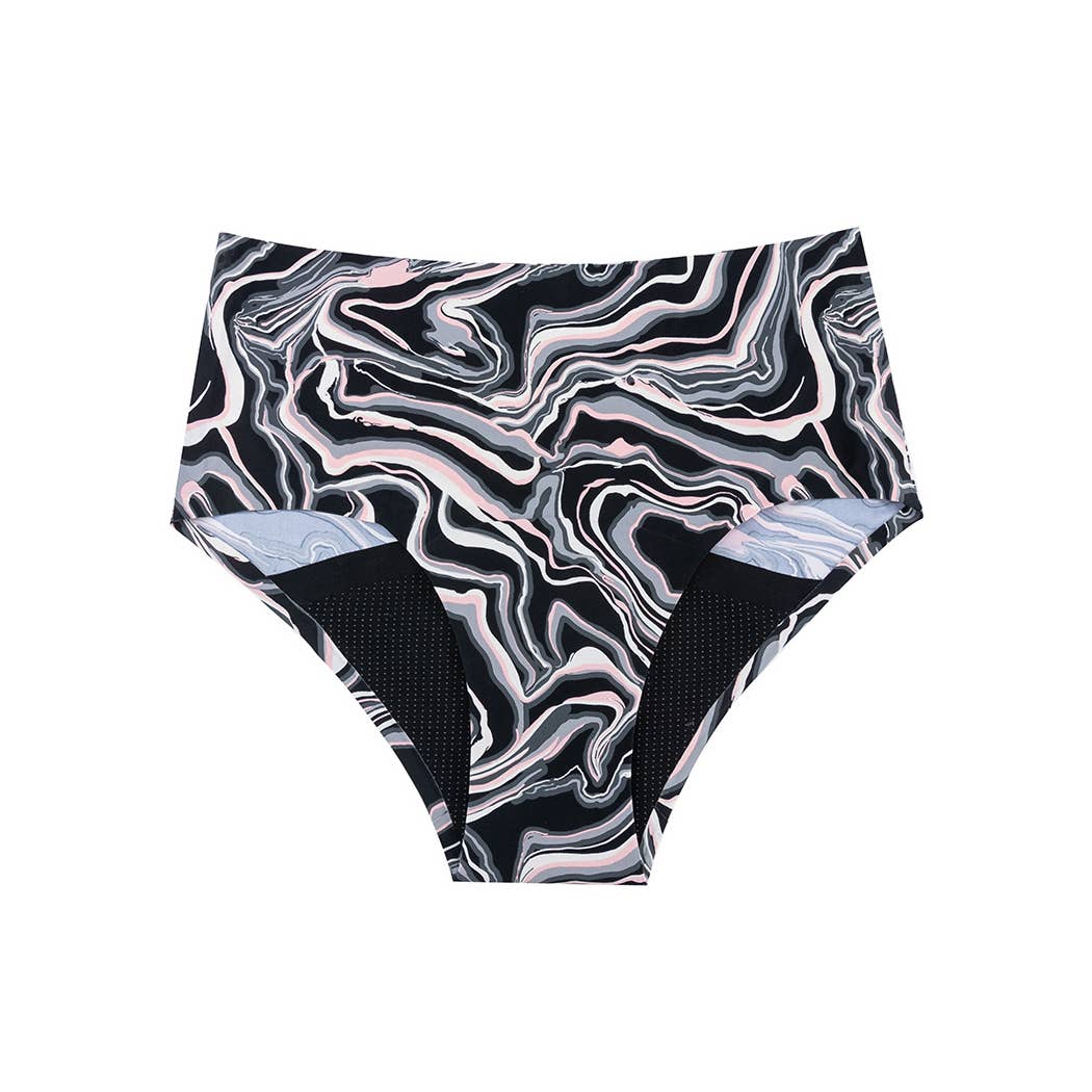 Curvy Fix – Roupa interior para menstruação - Mulher por atacado – Panty Período Período Período de Quatro Camadas sem costura3