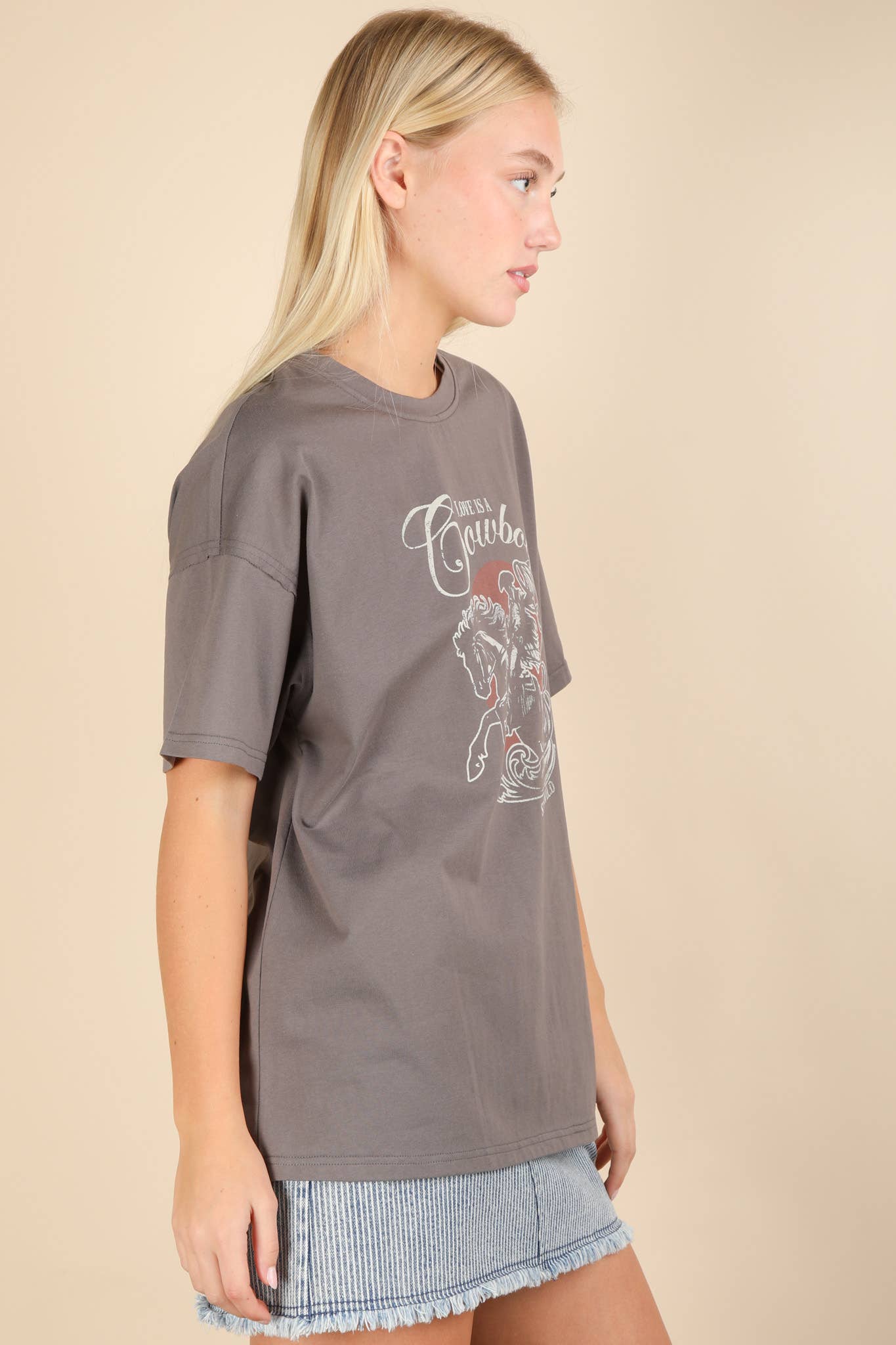 VERY J – Großhandel Strickoberteil – Damen – NT12203-Oversized Cowboy Grafik Siebdruck Strickoberteil9