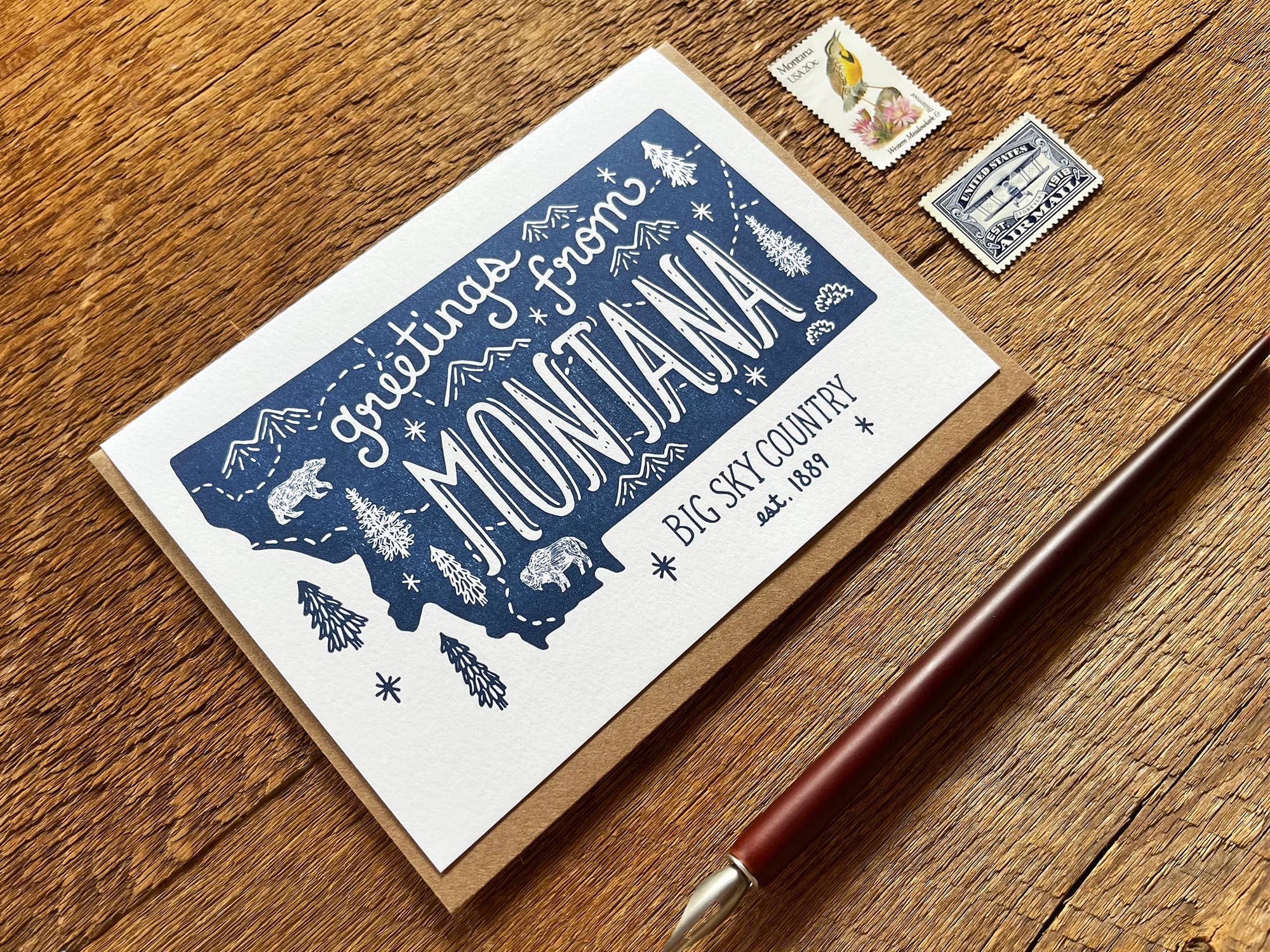 Noteworthy Paper & Press - Wholesale Everyday Greeting Card - Montana Greeting Card1