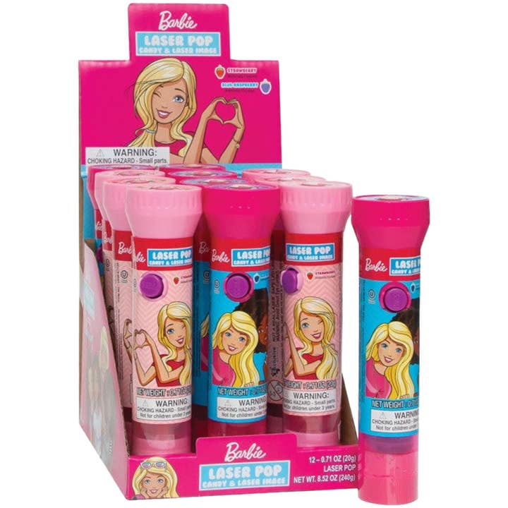 Barbie Laser Pop for wholesale by Cow Crack Wholesale