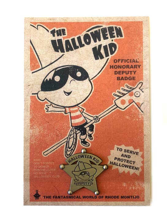 Distintivo: Distintivo Ufficiale Vice Halloween Kid - DESIGN MIGLIORATO! (Rifornito!) per la vendita all'ingrosso da parte di The Fantasmical World of Rhode Montijo