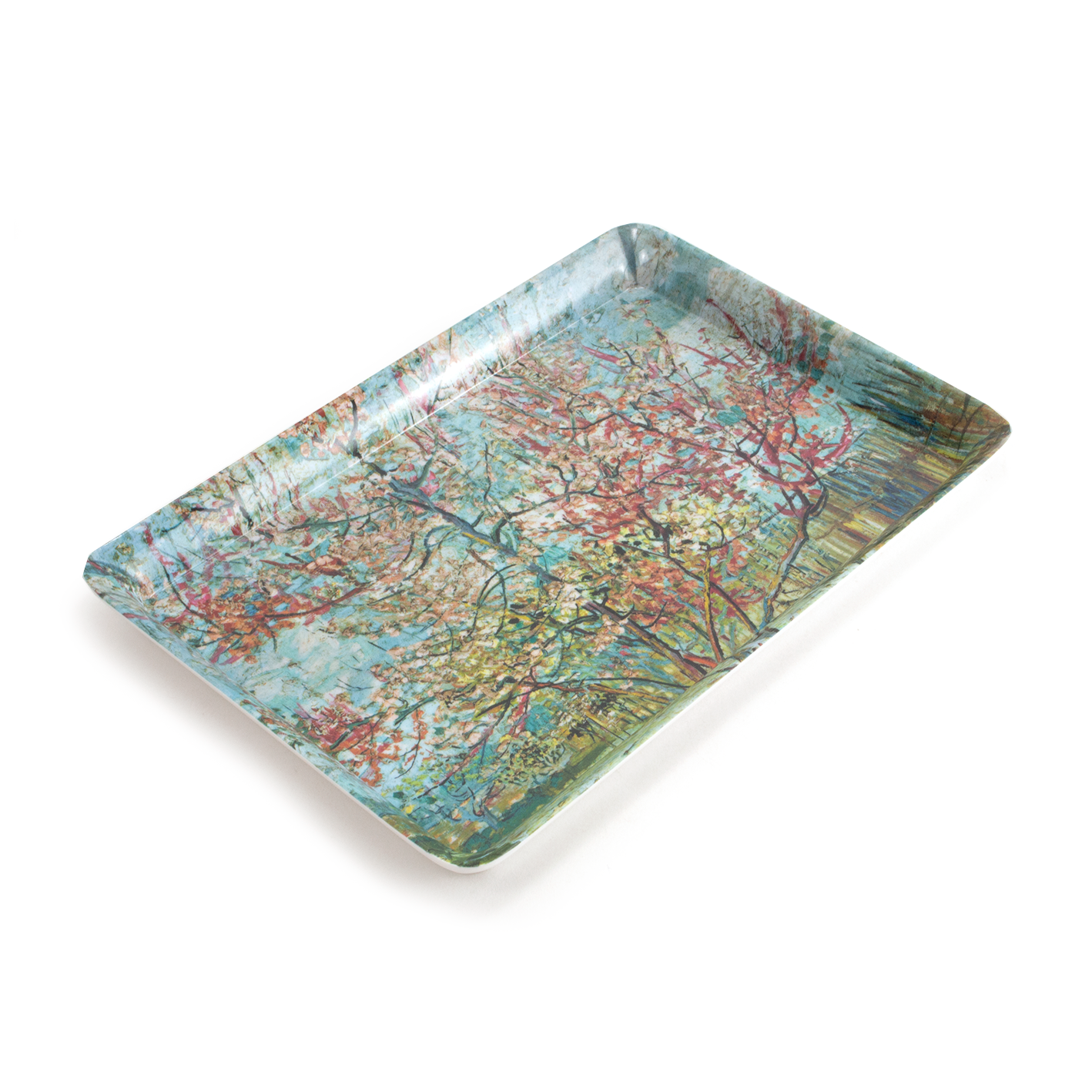 MUSEUM WEBSHOP - Vente Plateaux de service - Plateau de service mini, fleur de pêcher, Van Gogh1