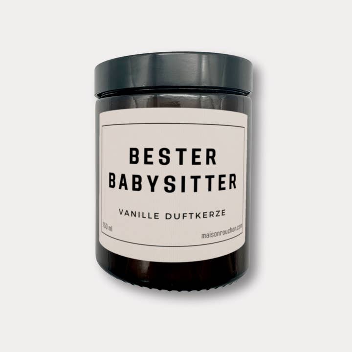 Bedste babysitter - duftlys for engroshandel hos Maison Rouchon