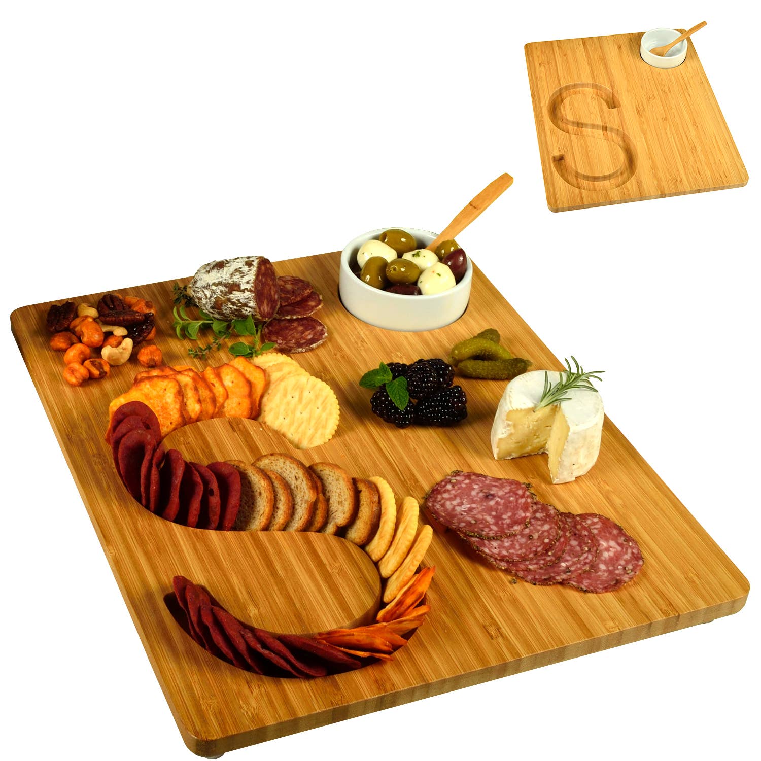 Picnic at Ascot – Tábua de queijos por atacado – Tabuleiro Alfabeto com Taça26