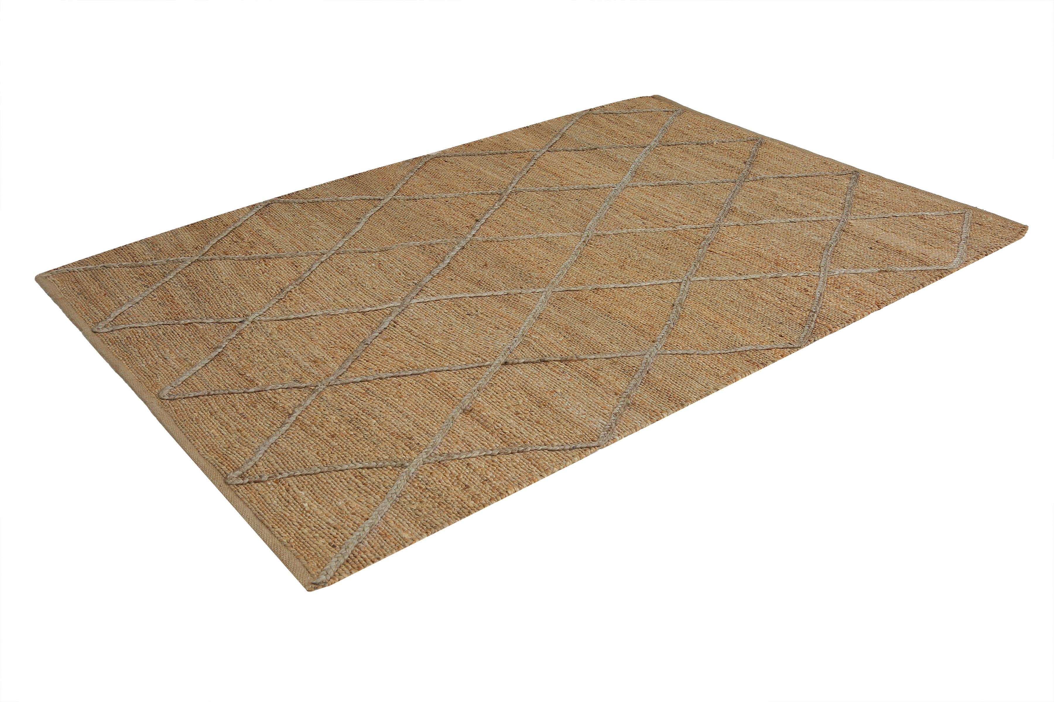 Abani Rugs - Wholesale Area Rug - Abani Jute JUT150A Natural Fiber Natural Area Rug2
