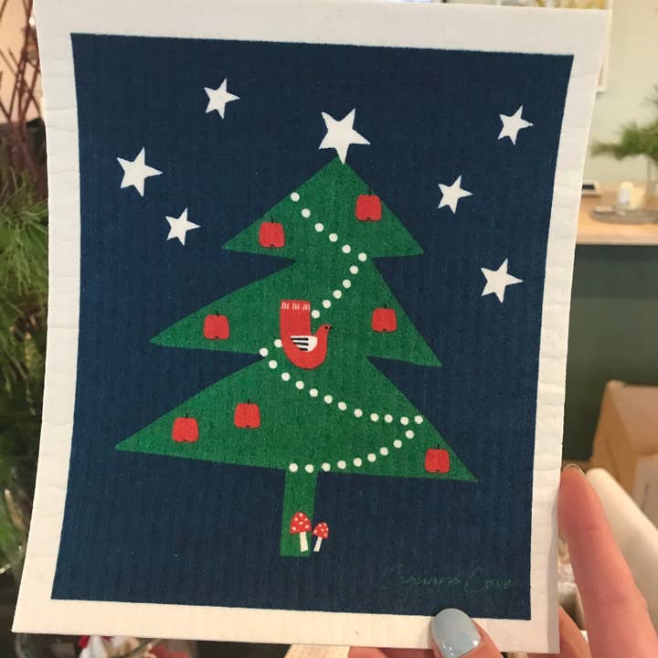 Noel Swedish Dishcloth for wholesale by Square Love