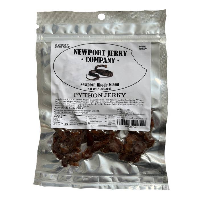 Newport Jerky Company – wholesale Jerky – Python Snake Jerky