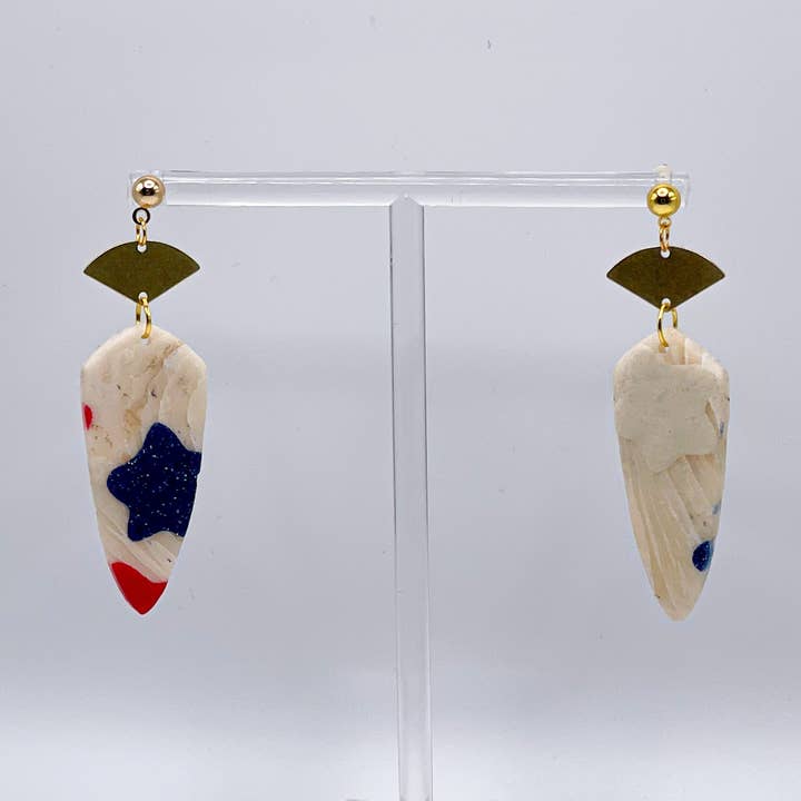 Stars on Dagger Dangles for wholesale by Aura Simply Creates