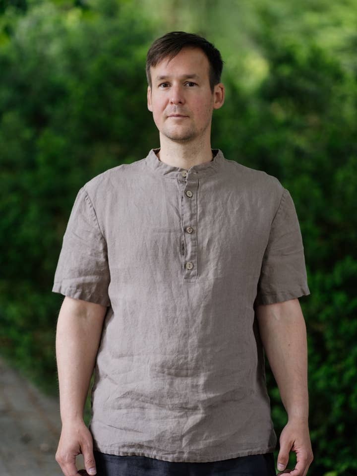 Chemise Nolan à manches courtes (58PO) pour la vente par La Petite Alice