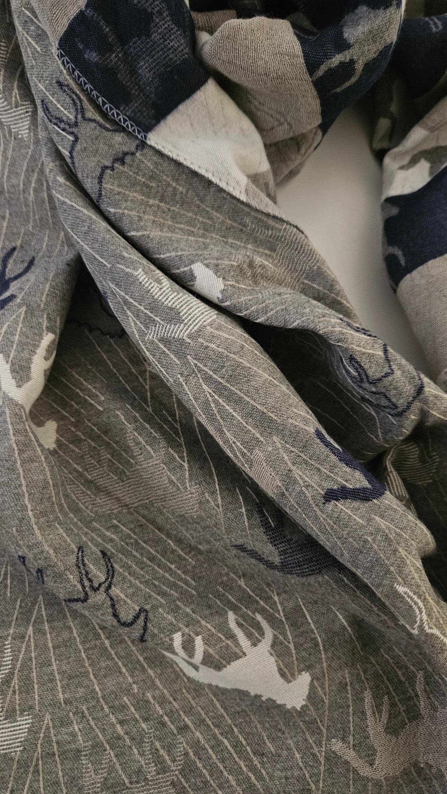 Shimena - Wholesale Scarf - Women's - Horses pattern cashmere feel wrap2