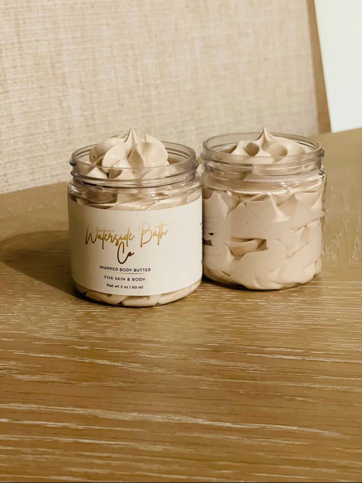 Oatmeal Milk & Honey Whipped Body Butter for wholesale by Waterside Bath Co
