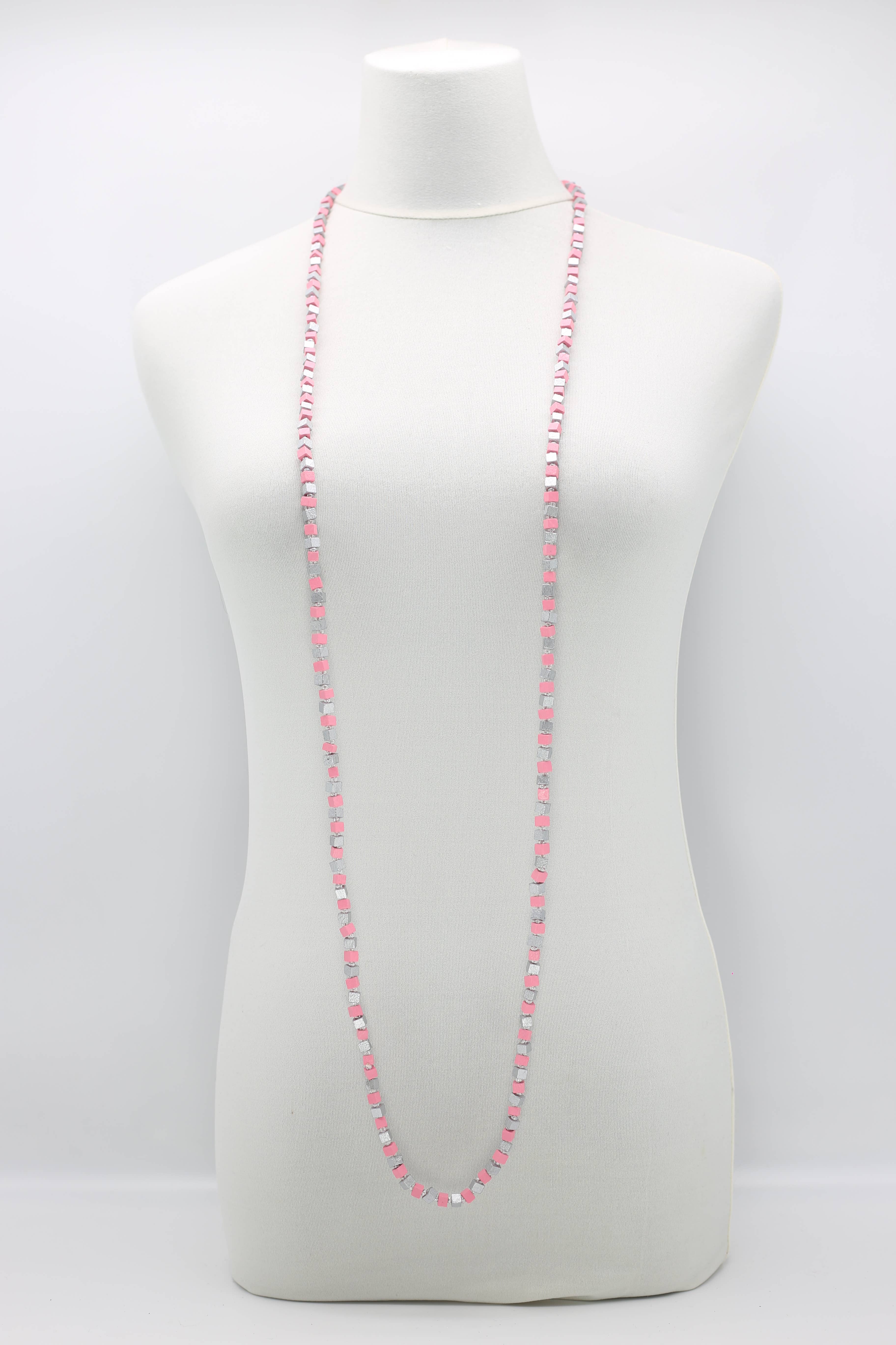 Jianhui London – Engroshandel Perlehalskæde – Den næste Pashmina halskæde Træperler - Mosaic Art24