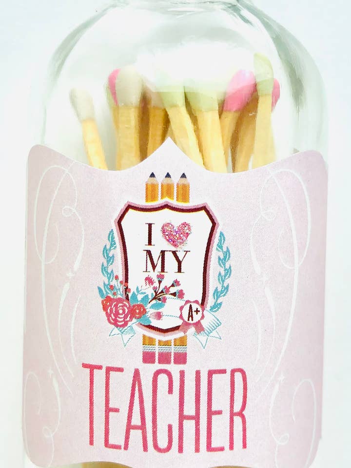 3 tum tändstickor lärare för wholesale av Love & Luck Greetings