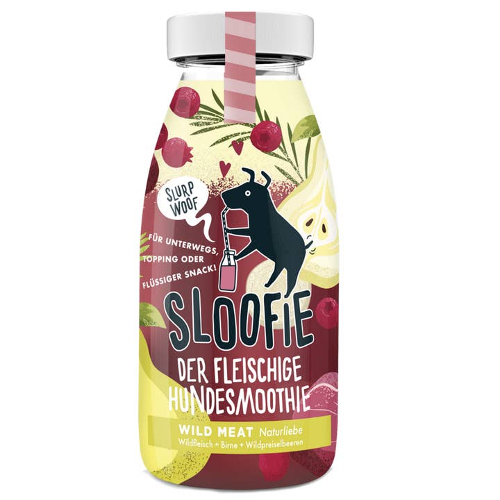 SLOOFIE - WILD MEAT for wholesale by Sloofie-der Hundesmoothie