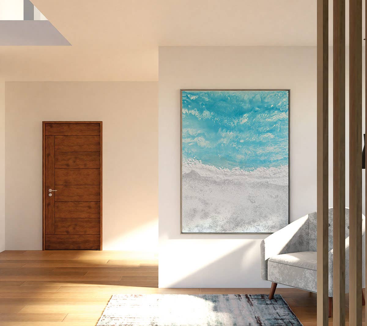 Gdeco - Wholesale Painting/Drawing - Oil Painting, White Frame 120X160X3.5 Cm1