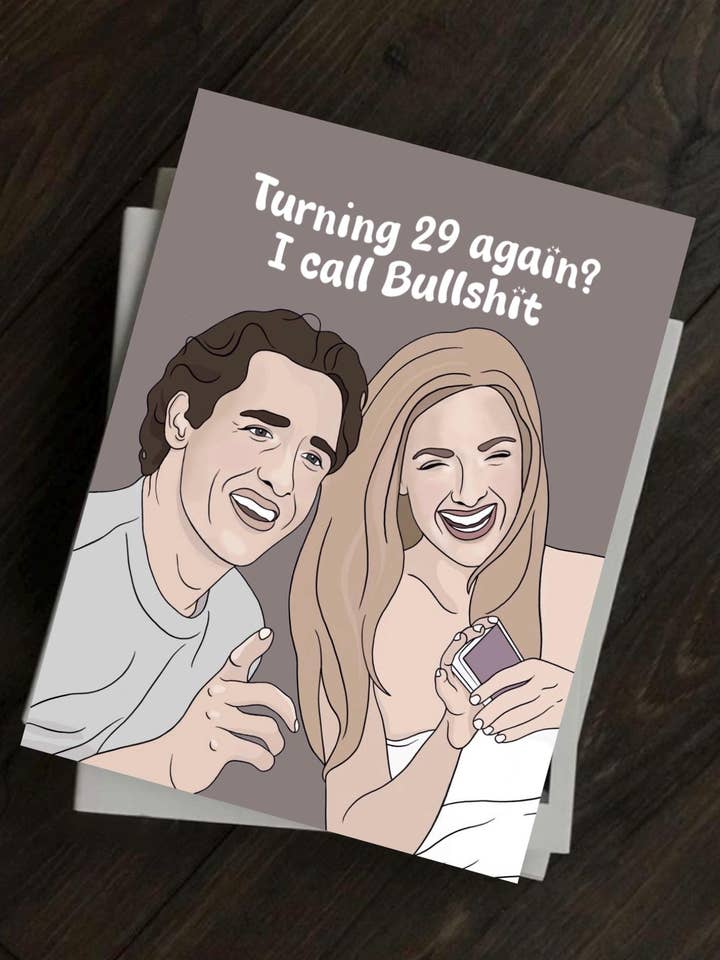 Turning 29 Again Card for wholesale by Sundae Cards