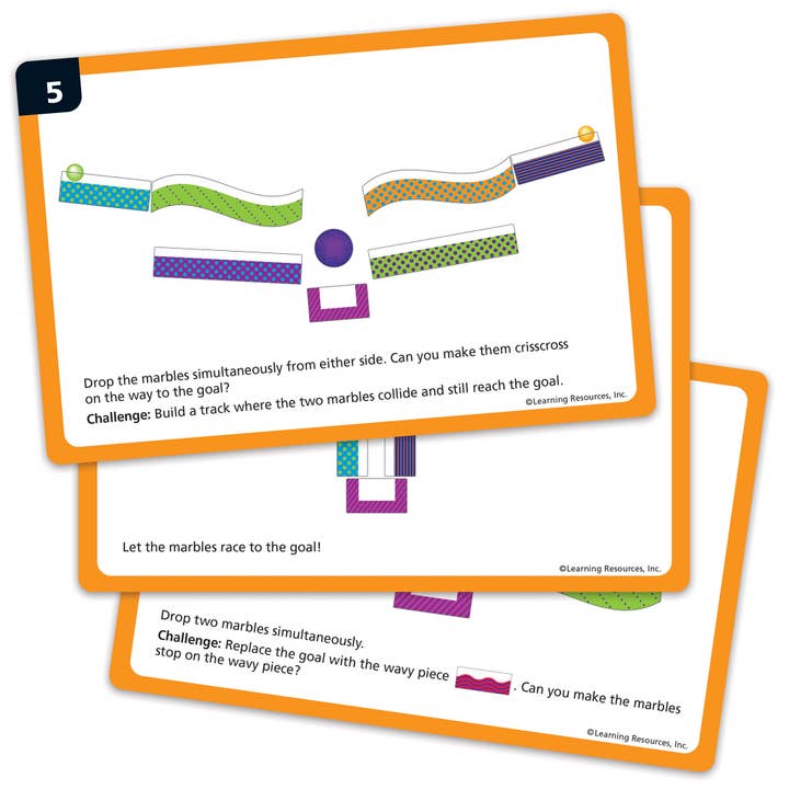 Learning Resources - Wholesale Toy Set - Kids - Tumble Trax™ Magnetic Marble Run3