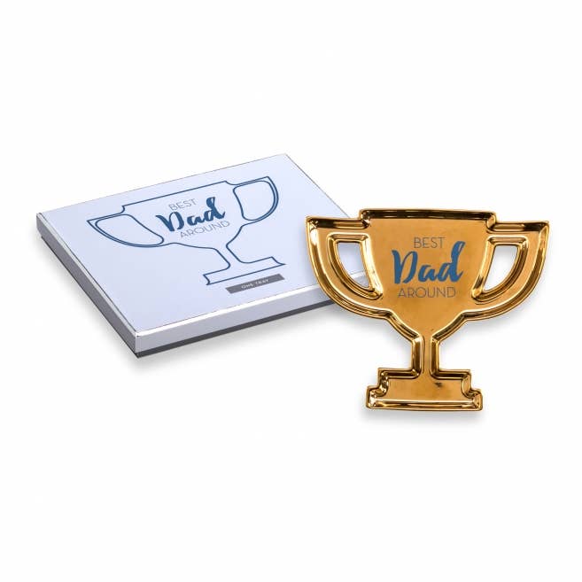 Love You More Vassoio Trofeo — Best Dad Around per la vendita all'ingrosso da parte di Rosanna