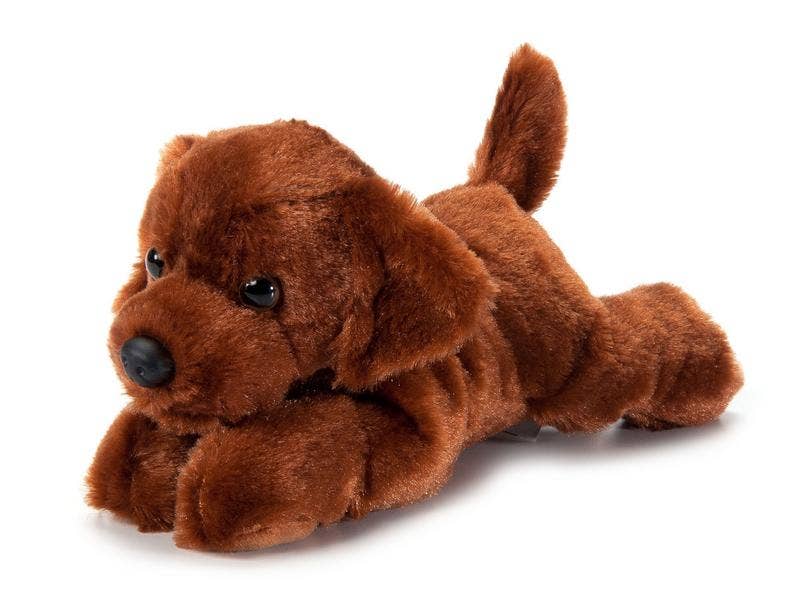 The Petting Zoo - Wholesale Pet Plush Toy - Dog - Scoopz Dog Chocolate Labrador Small 8" (22cm) Pet Puppy Dog0