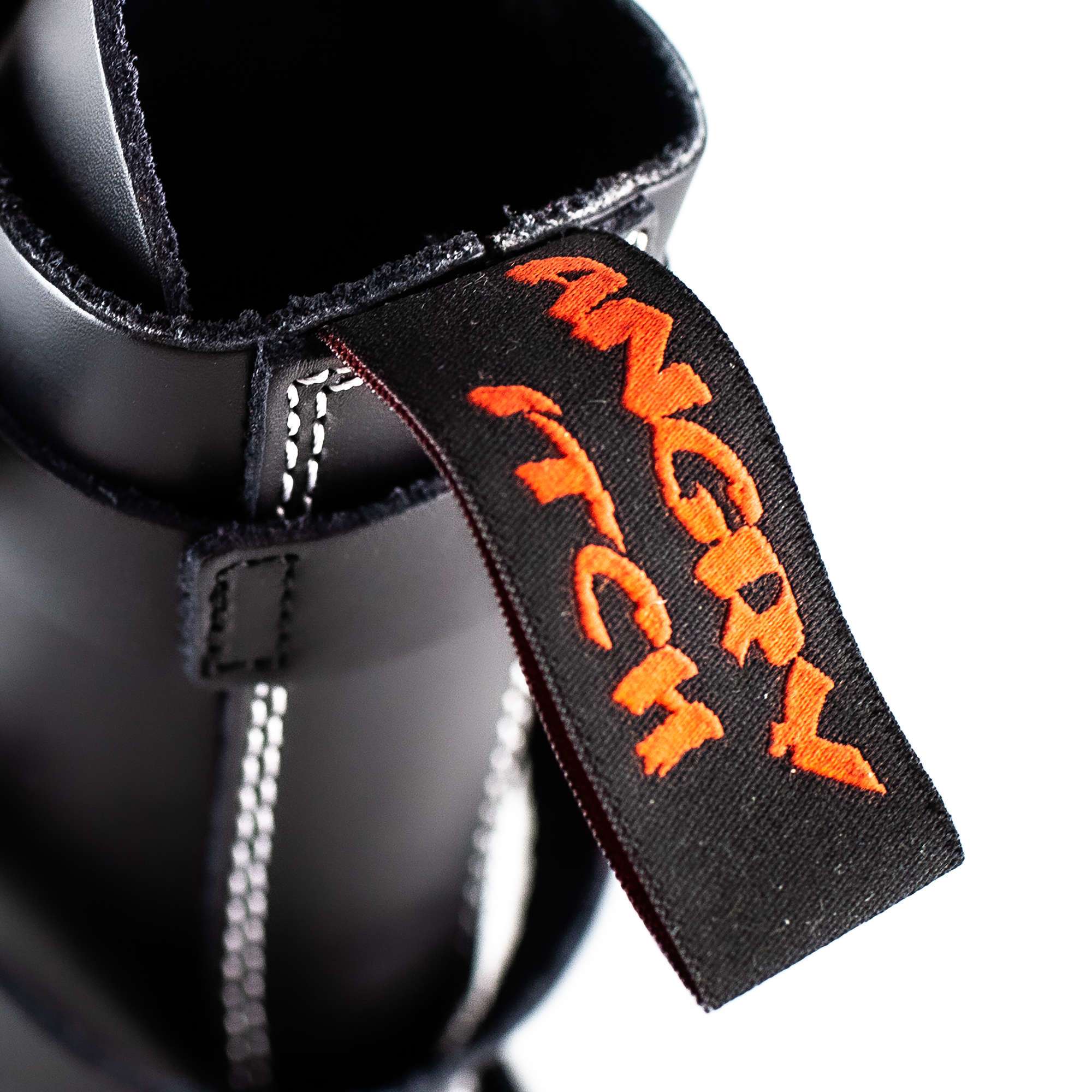 Angry Itch - Premium Boots - Wholesale Combat/Military Boots - Men's - 10-Hole 3-Straps - Black Leather Boots6