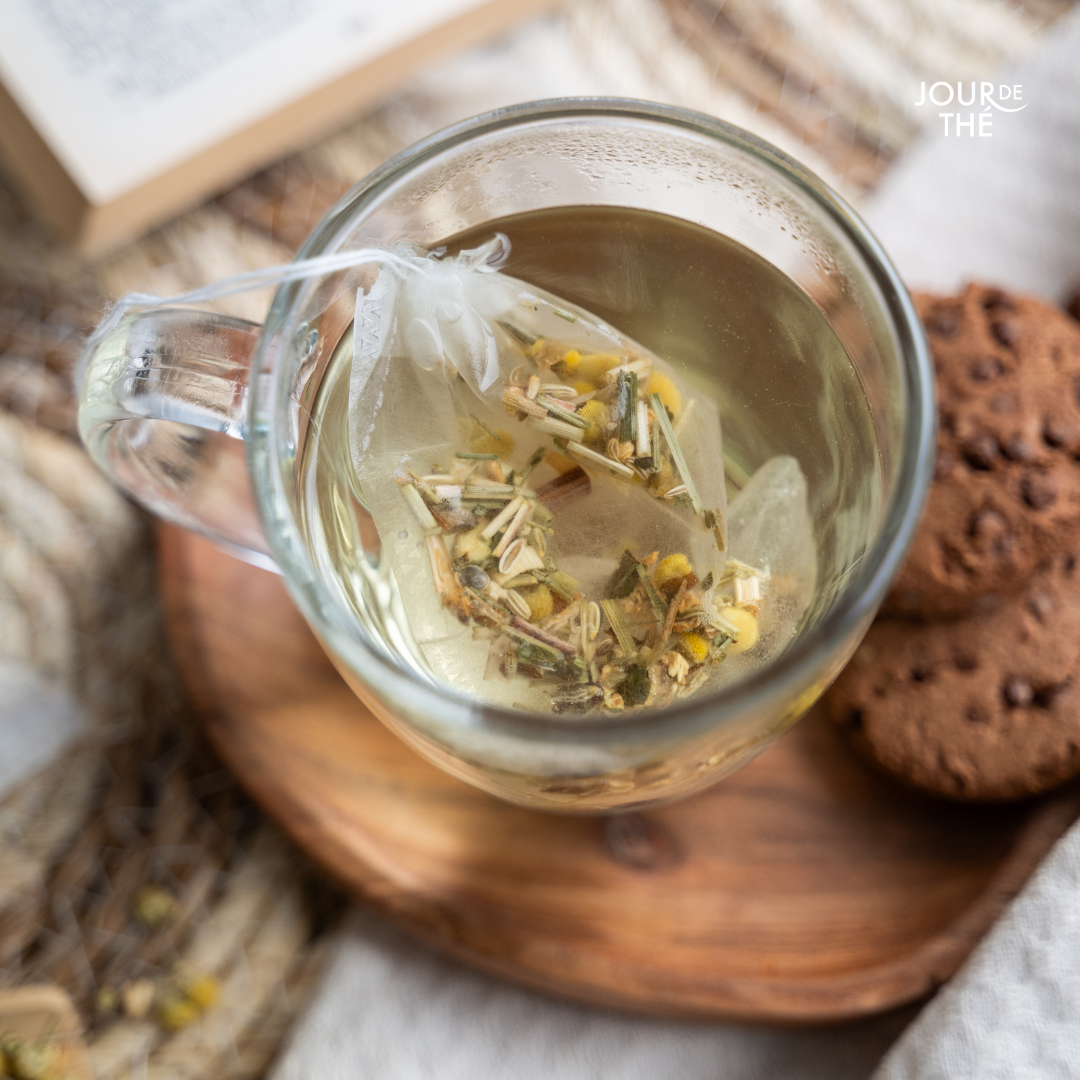 Jour de Thé - Wholesale Tea Bags - Compostable corn fiber tea bag - 8*10cm X 1003