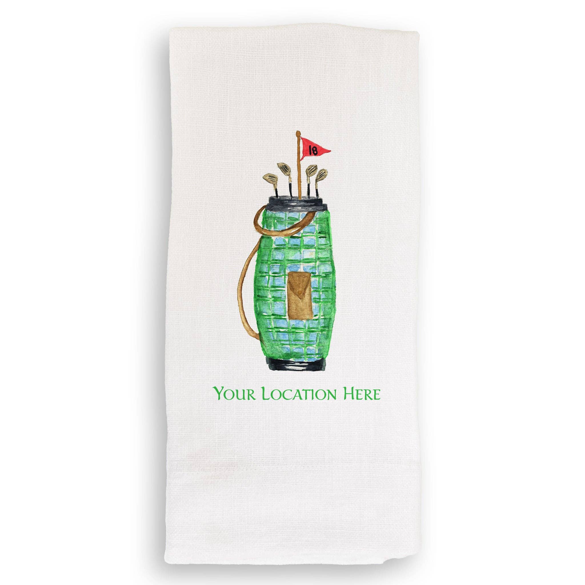 French Graffiti – Engroshandel Viskestykke – Golf taske med placering2