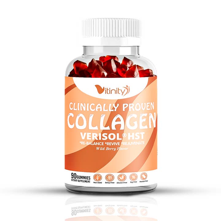 Vitinity - Wholesale Oral Supplement/Vitamin - Clinically Proven Collagen VERISOL® HST Chewy Gummies