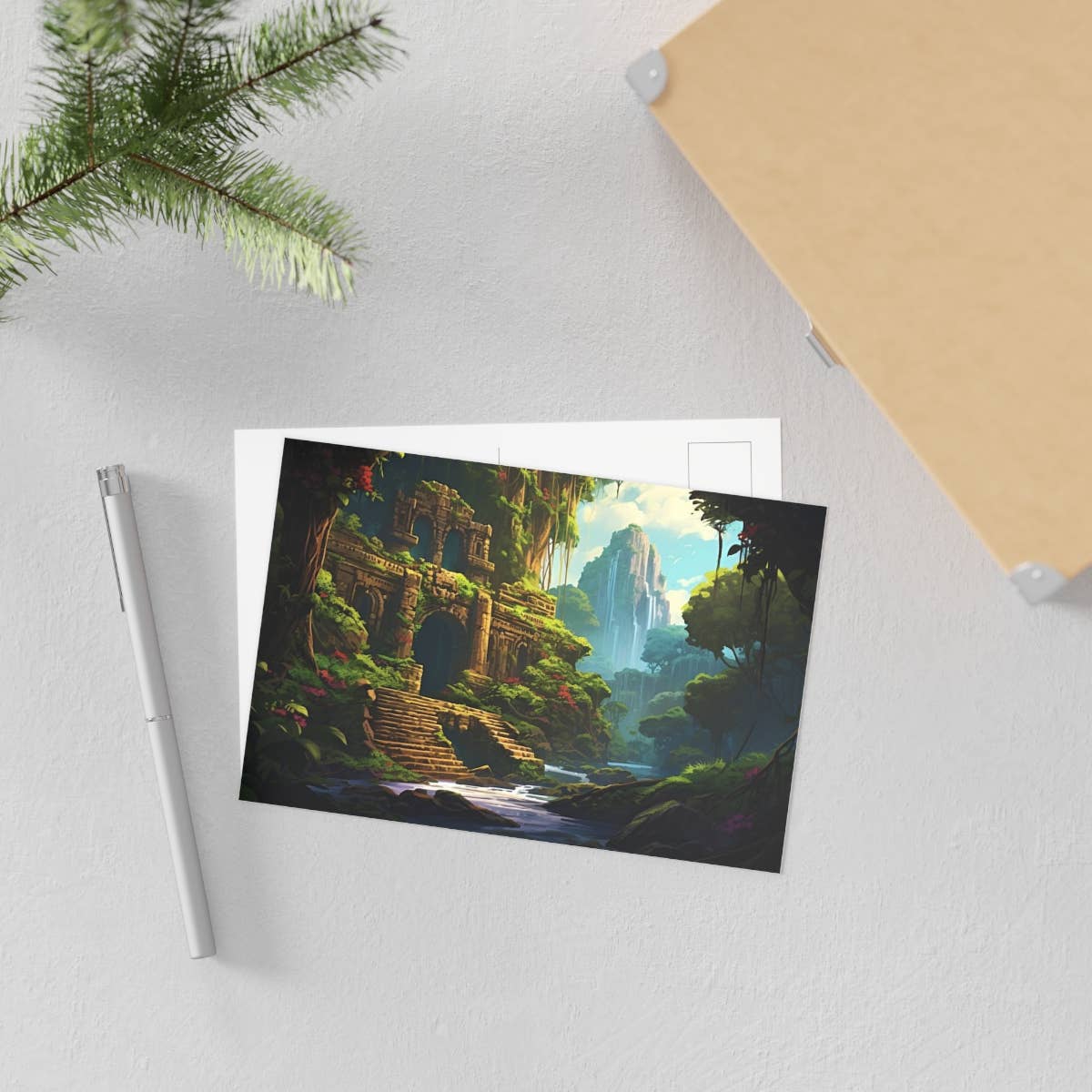 Naxero - Wholesale Postcard - Tropical & Temple