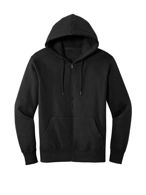 Print The Dream - Wholesale Hoodie – Men's - District® Perfect Weight® Fleece Full-Zip Hoodie2
