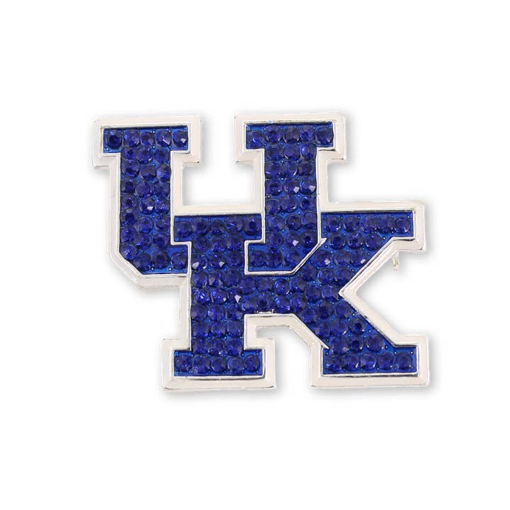 Seasons Jewelry - Wholesale Lapel Pin/Button - Kentucky Crystal Logo Pin1