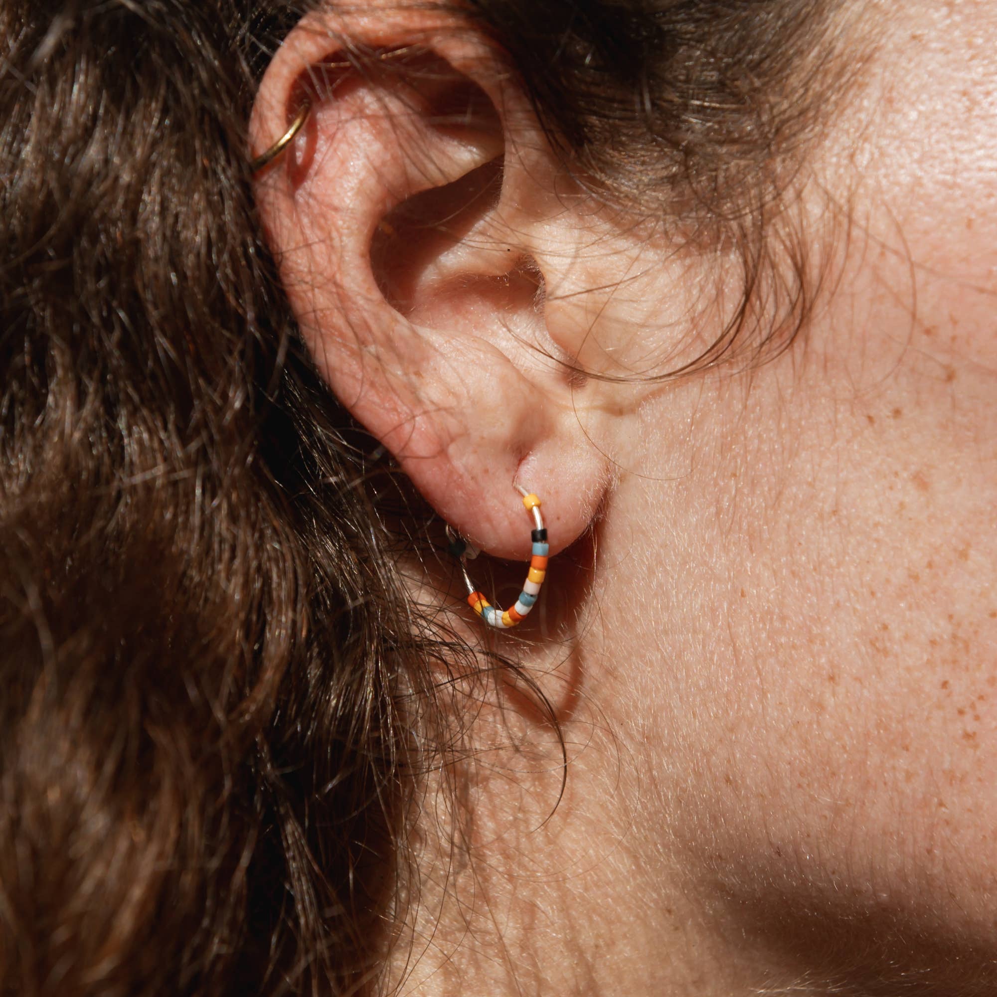 Rosa Riffstrand Perlenohrringe für den Großhandel auf Faire0